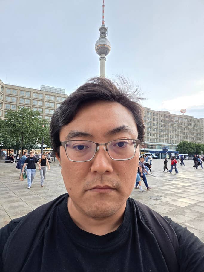 Samsung Galaxy Z fold 7: Ultraweitwinkelselfie