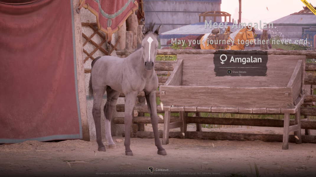 A foal is born in The Legend of Khiimori.