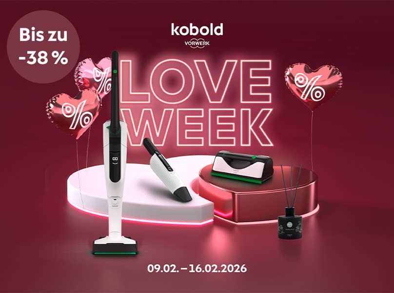 Vorwerk Love Week Kobold Rabatte