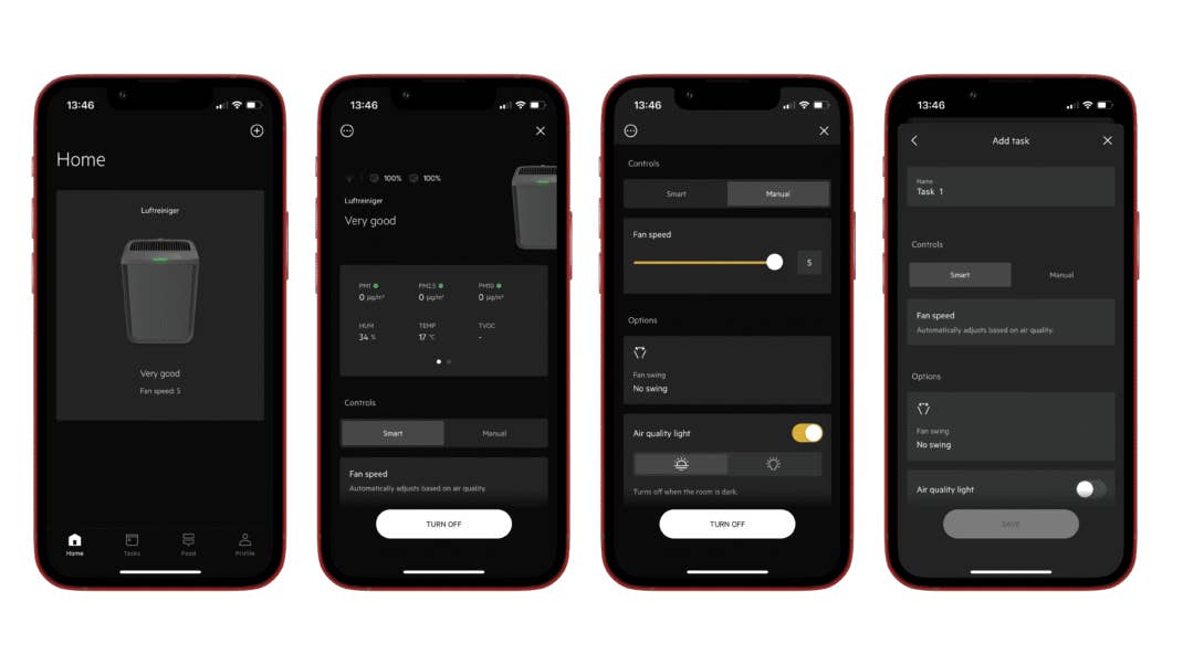 AEG Multi Clean 7000 App Screenshots