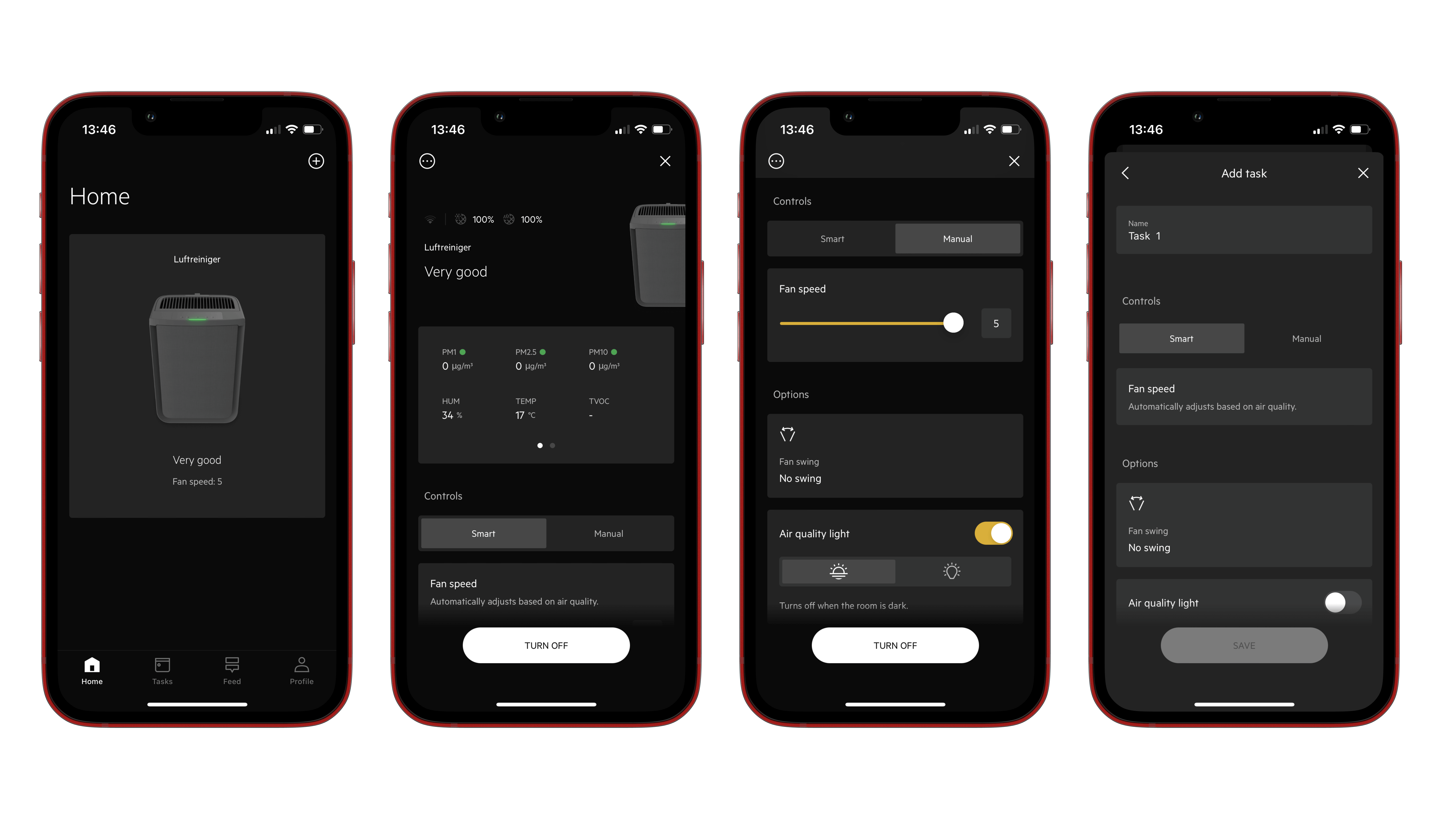 AEG Multi Clean 7000 App Screenshots