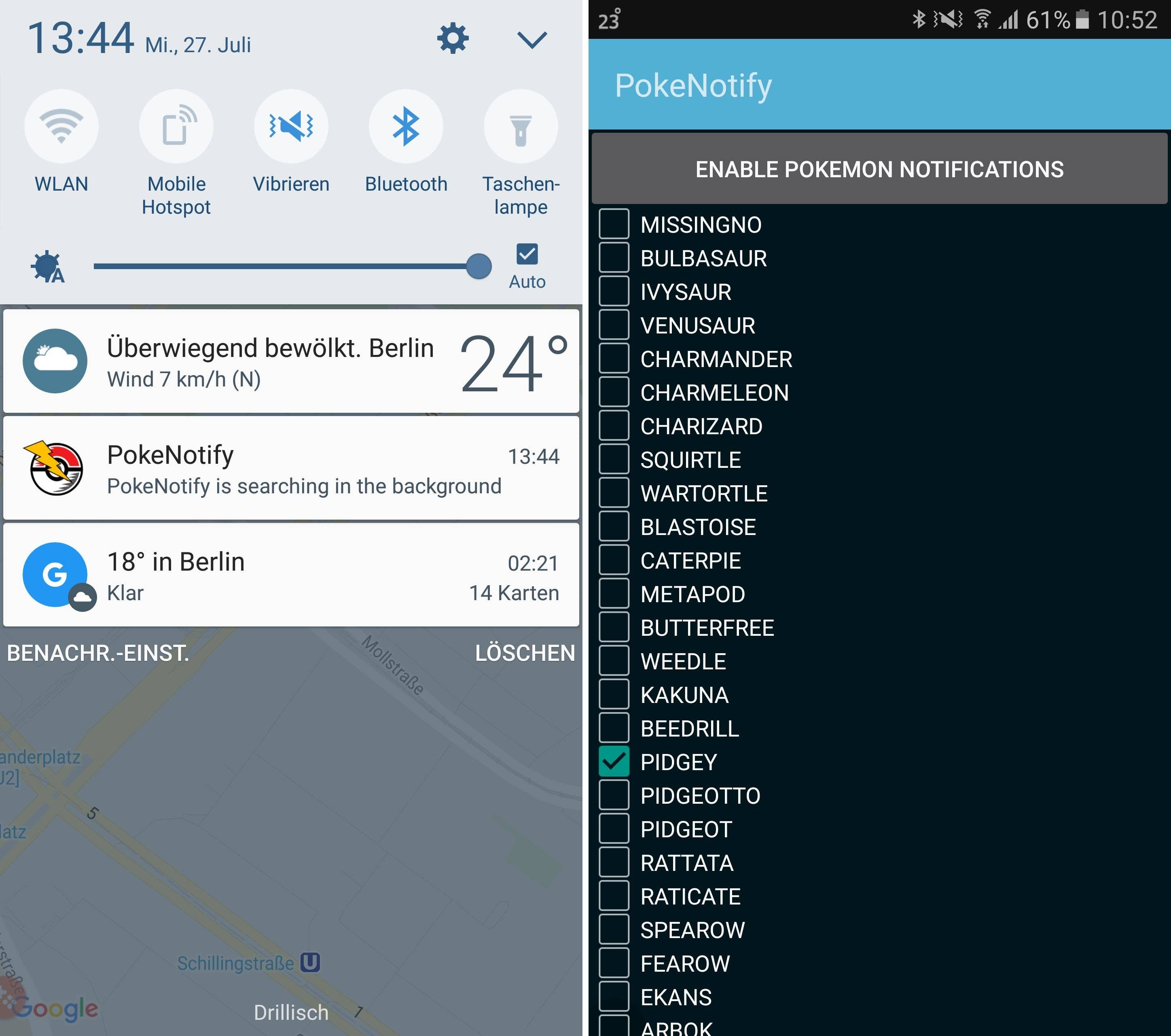 ANDROIDPIT pokemon go detector scanner notify