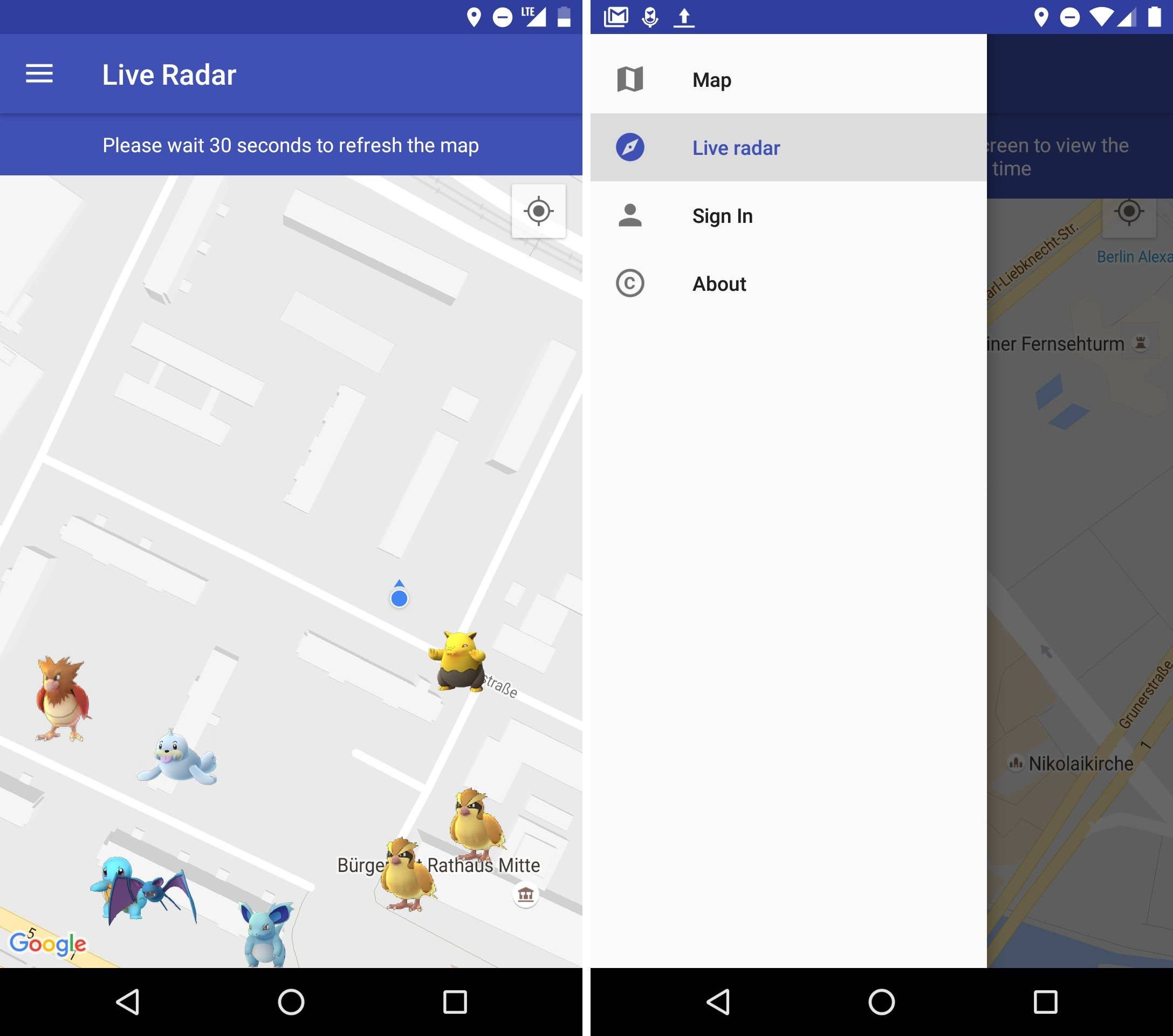 ANDROIDPIT pokemon go detector scanner pokelocator