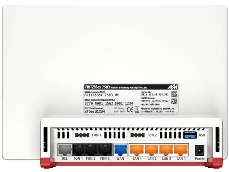Foto: Wlan-router Fritz! FritzBox 7583