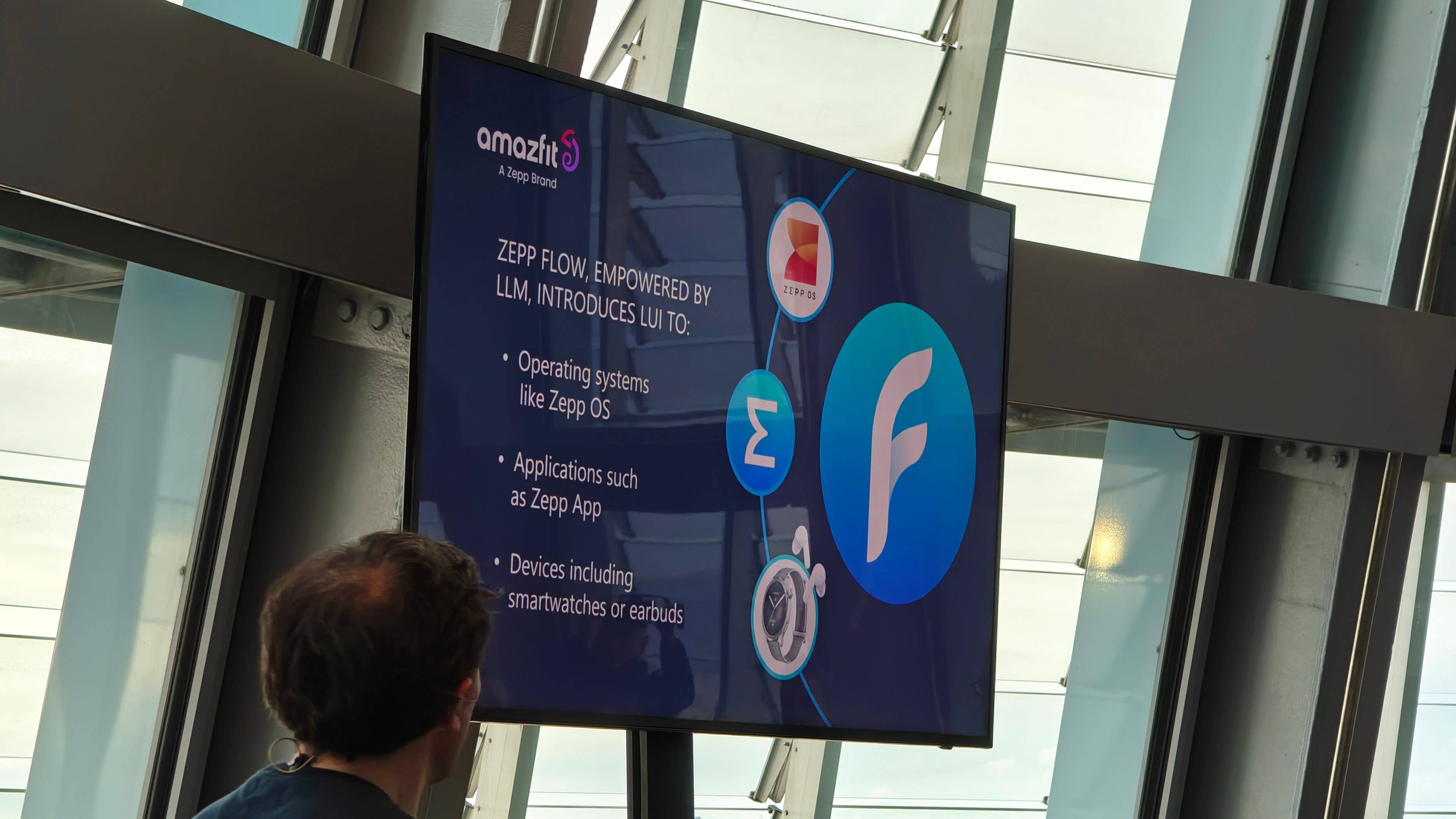 Amazfit Präsentation auf dem MWC 2024