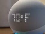 Amazon Echo Dot, der die Temperatur anzeigt