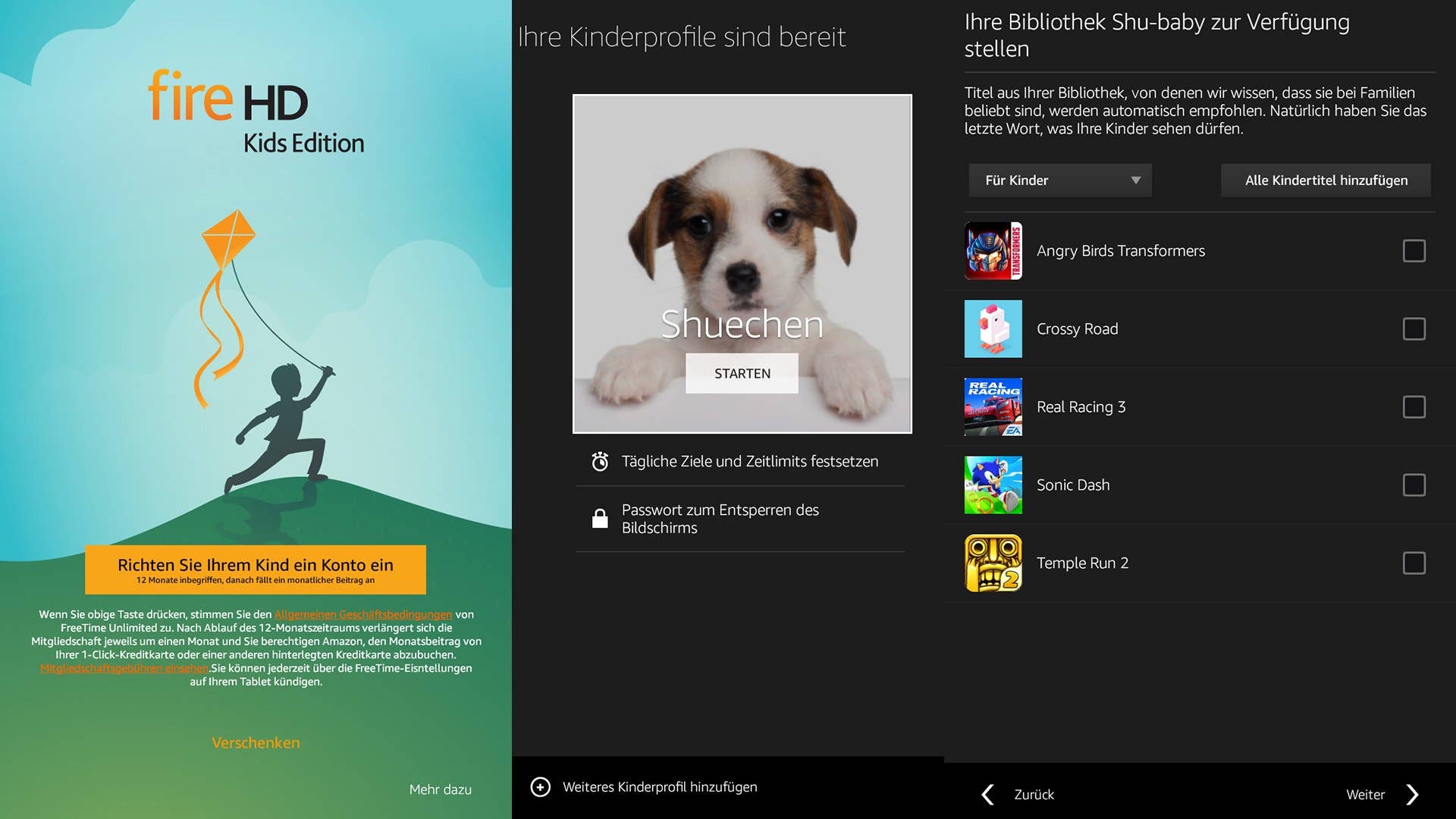 Amazon kids edition admin