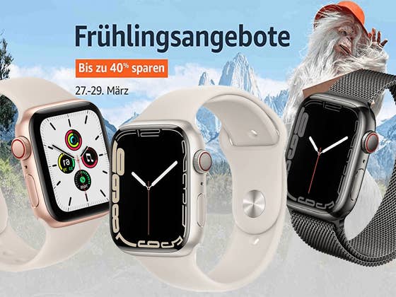 Nur noch wenige Stunden: Apple Watch Series 7 und SE zum Bestpreis!