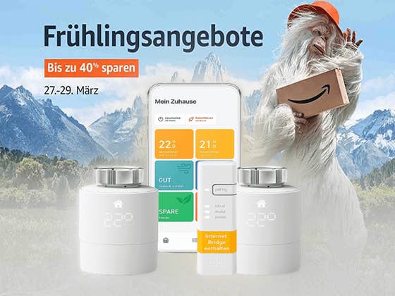 Nur noch sehr kurz: tado-Starter-Set V3+ zum Tiefstpreis bei Amazon!