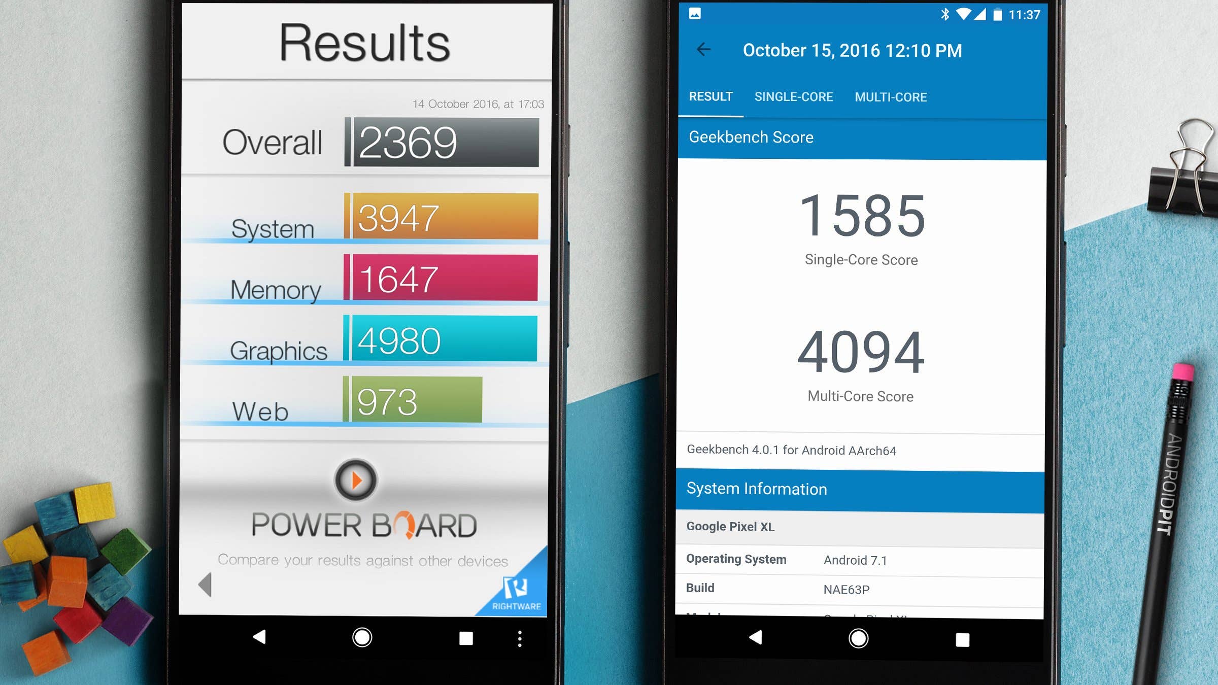 AndroidPIT Google pixel XL power board