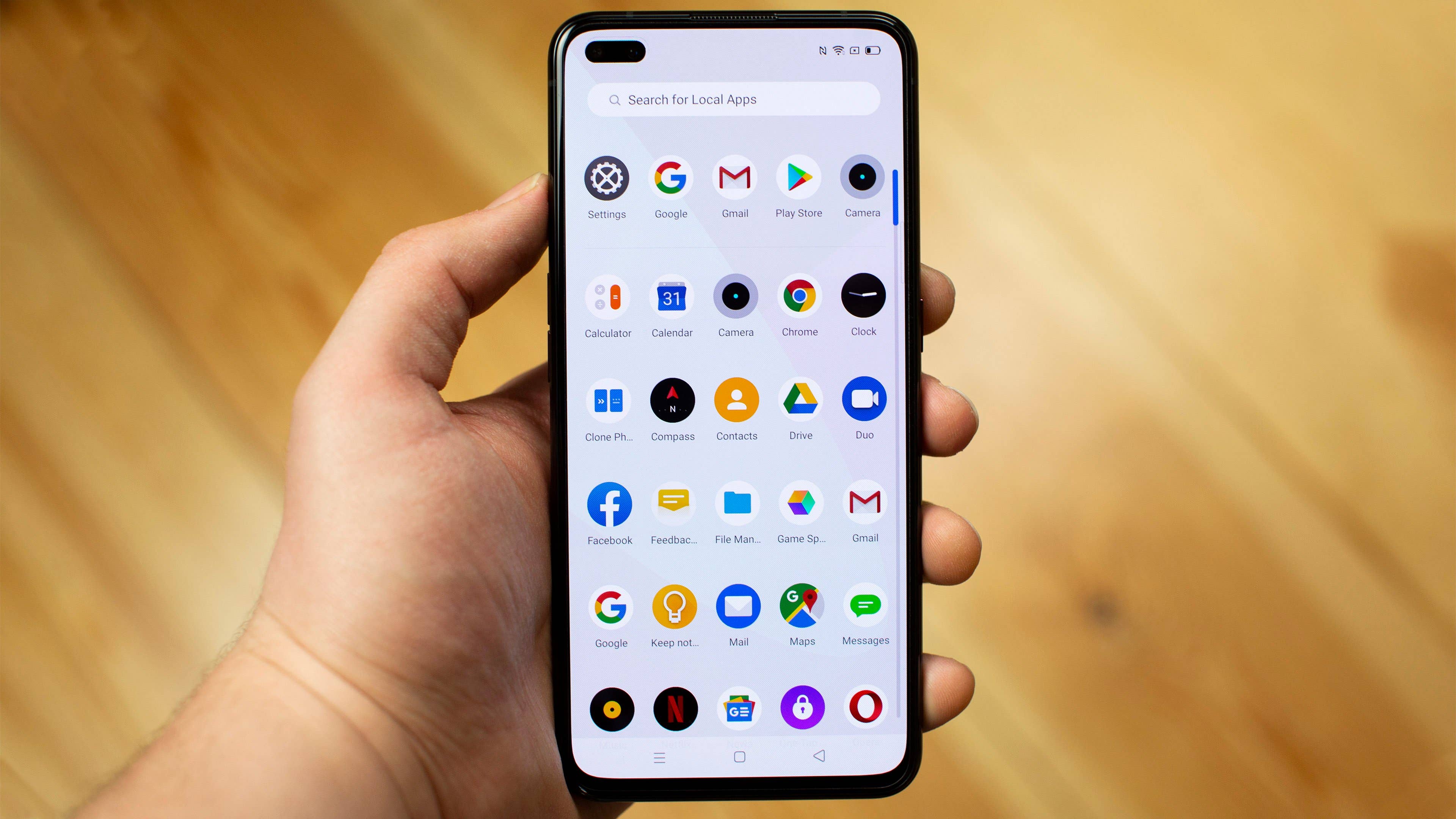 AndroidPIT Realme X50 Pro Front Handheld