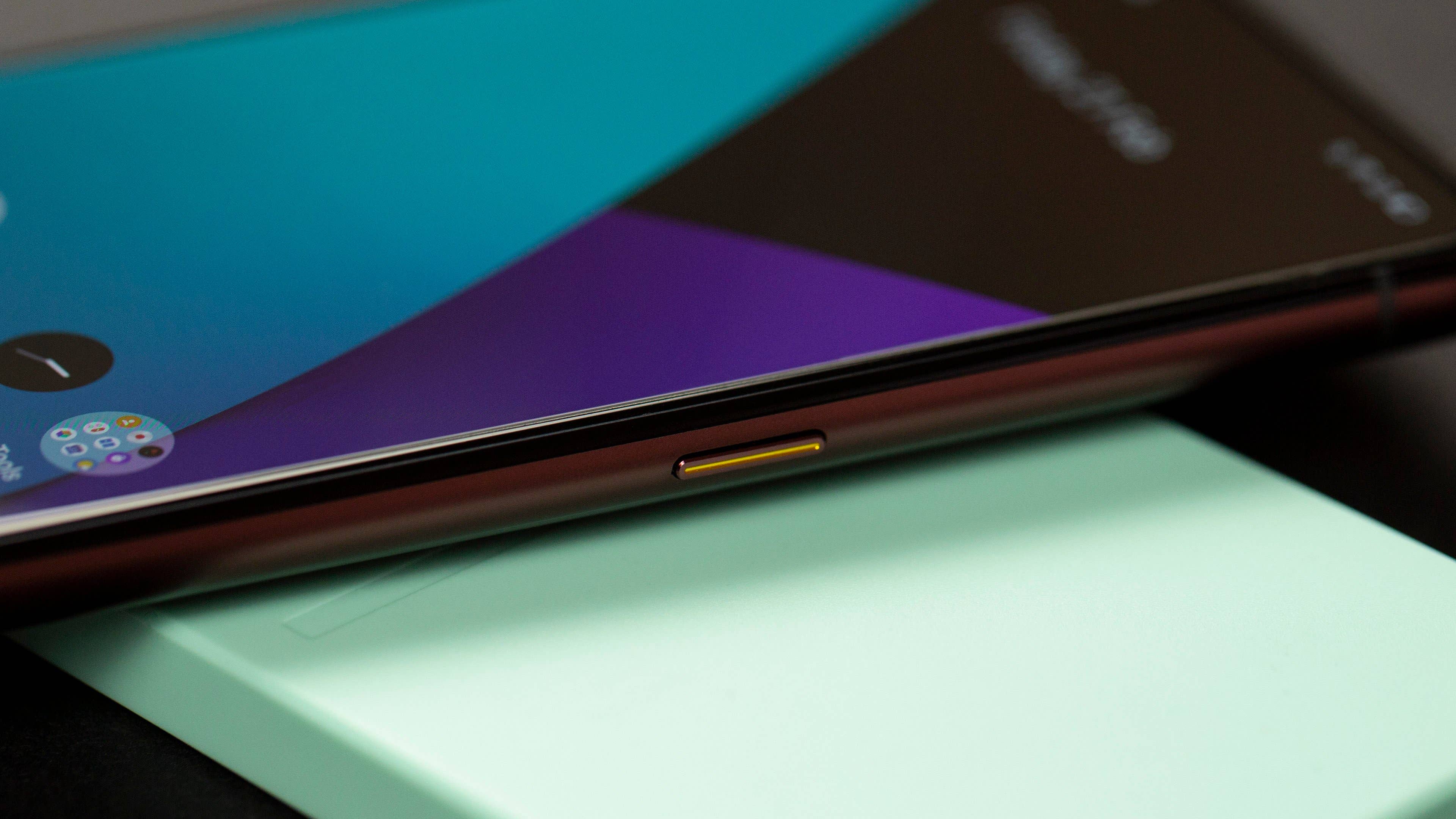 AndroidPIT Realme X50 Pro Unlock Button