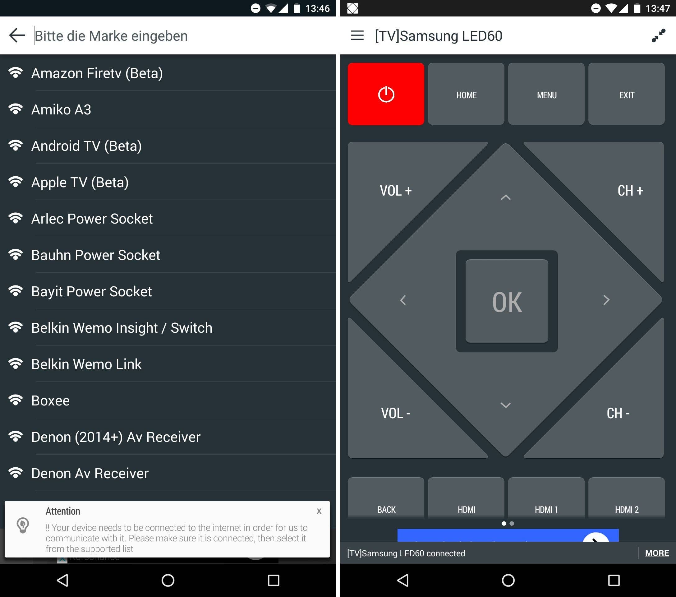 AndroidPIT anymote screenshots