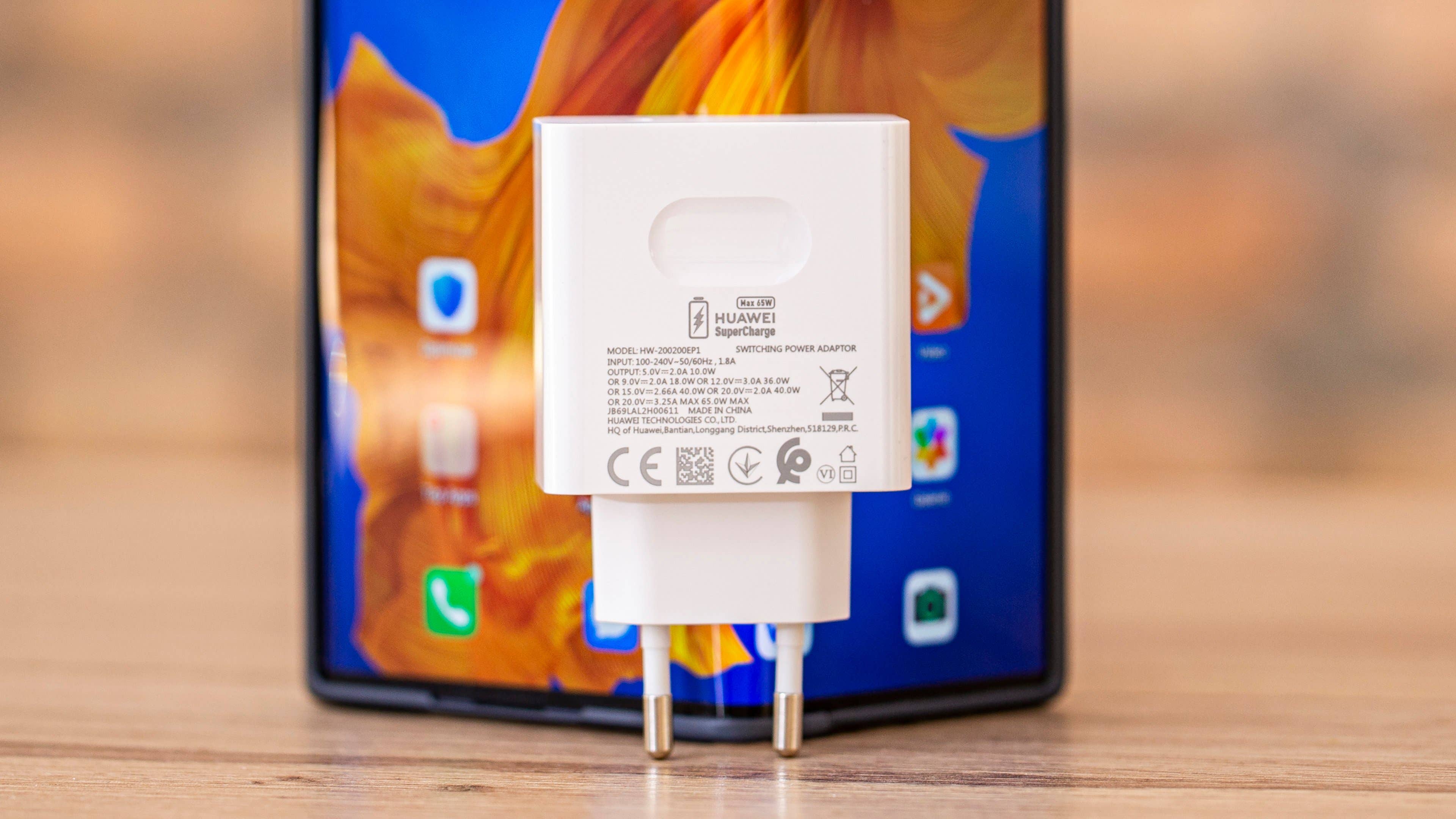 AndroidPIT huawei mate xs supercharge charger