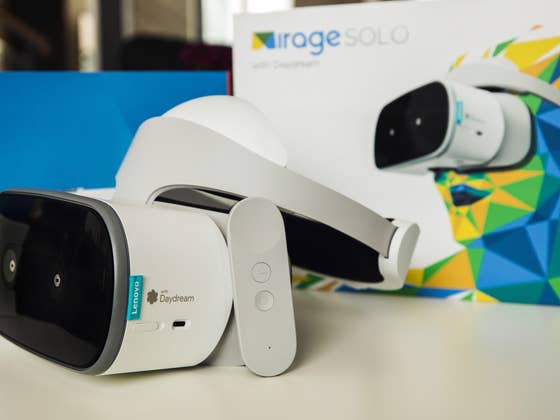 VR endlich ohne Smartphone: Daydream-Headset Mirage Solo ausprobiert