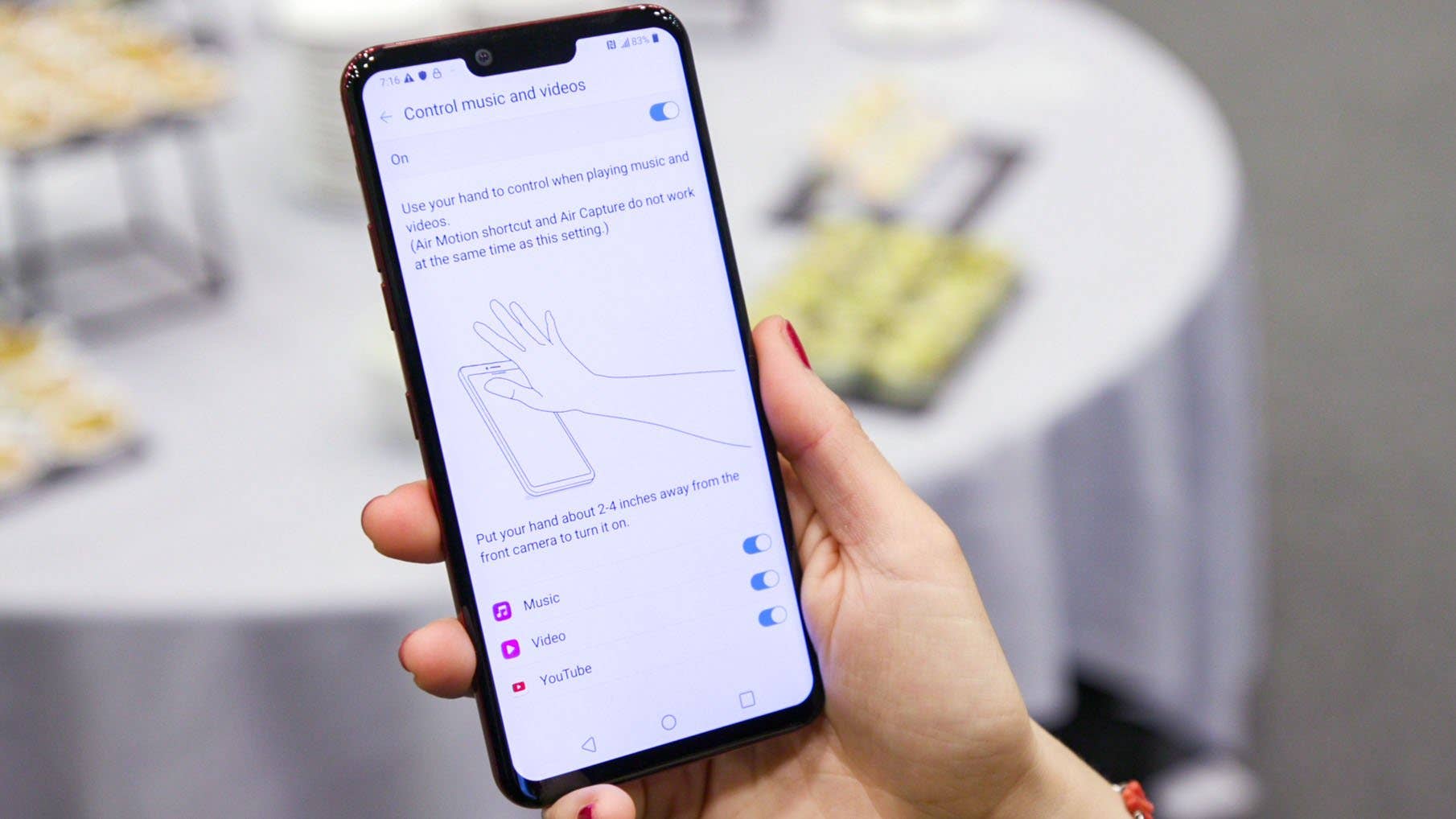 AndroidPIT lg g8 air motion 43ar