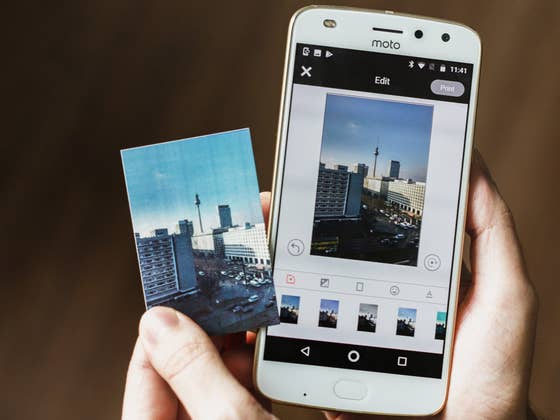 Motorola Moto Insta-Share Printer im Test: Polaroid 2.0