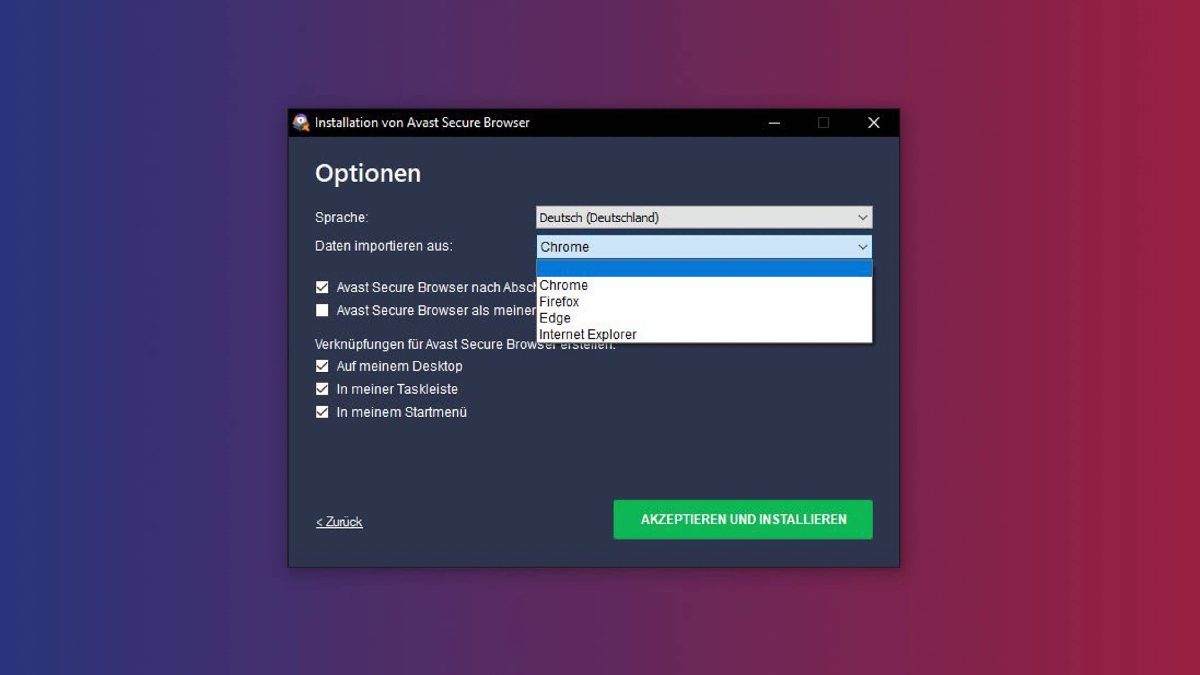 AndroidPIT Avast Secure Browser instalation