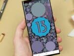 Android 13 auf einem Smartphone.