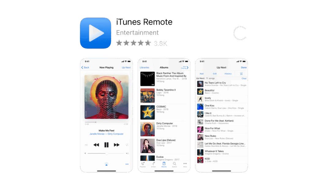 Application Itunes Remote