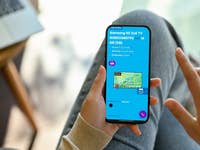 Blau Deal mit Samsung-TV in einem Smartphone