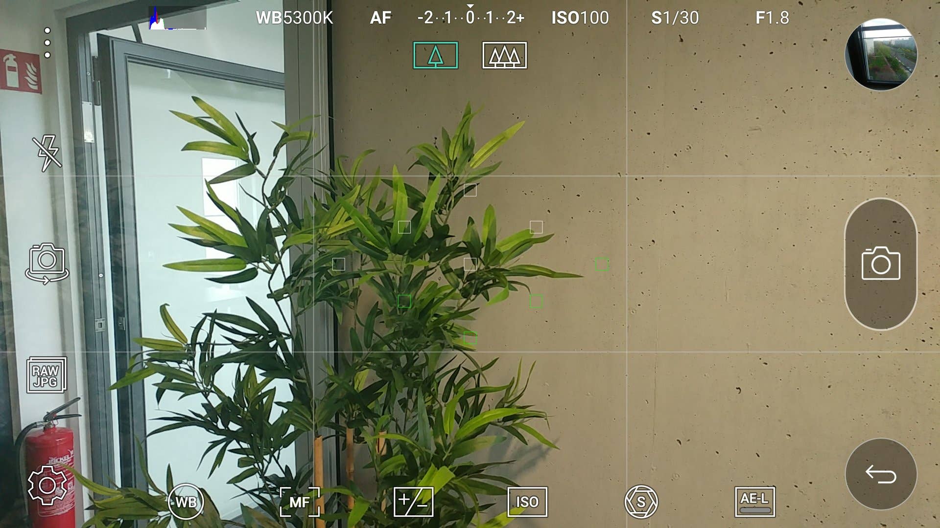 Camera App manuel mode