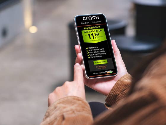 25 GB im Netz der Telekom nur 11,99 Euro – Crash lockt mit Hammer Deal