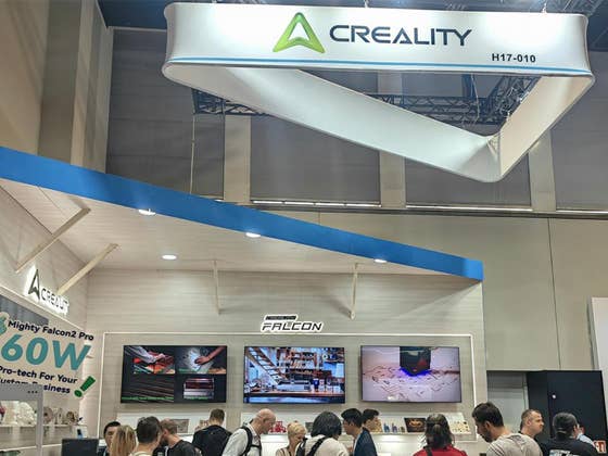 CrealityFalcon auf der IFA: Lasercutter f&uuml;r Einsteiger vorgestellt