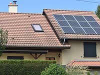 PV-Anlage auf Wohngebäude