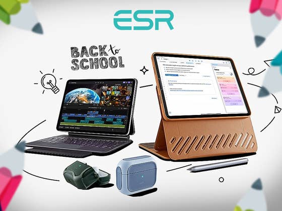 Bis zu 48% Rabatt auf ESR iPad-Hüllen und AirPods-Cases bei Amazon
