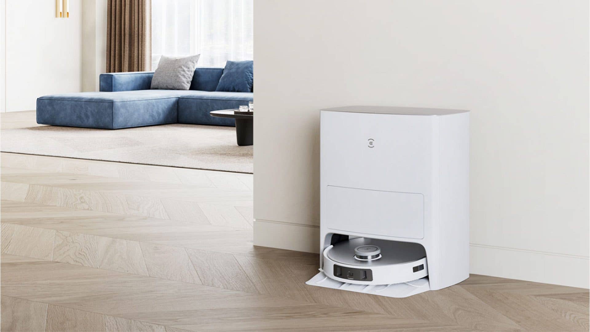 Ecovacs T20 Omni in der Absaugstation