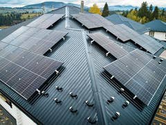 PV-Anlage auf Hausdach