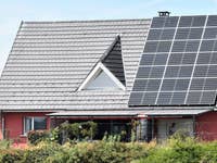 PV-Anlage auf einem Wohngebäude