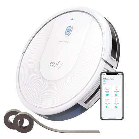 Eufy_RoboVac 30C_Set mit Smartphone_weiß Eufy_RoboVac 30C_Set mit Smartphone_weiß