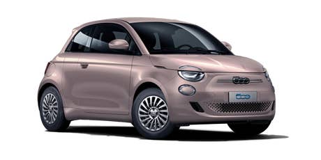 Fiat_Neuer Fiat 500 3+1_seitlich vorn_rose gold Fiat_Neuer Fiat 500 3+1_seitlich vorn_rose gold