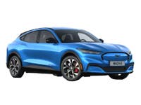 Ford_Mustang Mach-E AWD Extended Range_seitlich vorn_blau