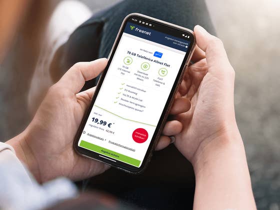 600 Euro Rabatt?! 70 GB Datenvolumen im Telefónica-Netz nur 19,99 €!
