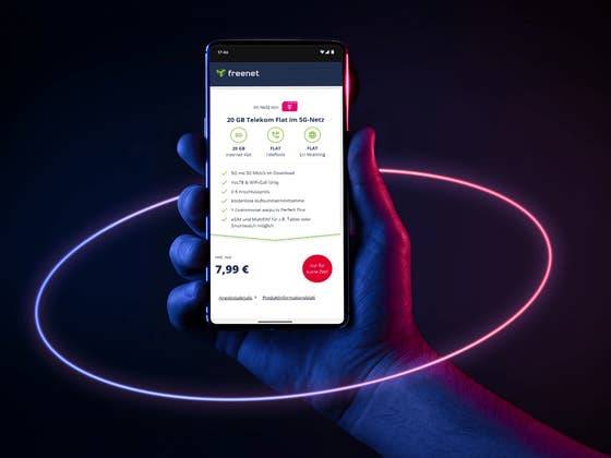 Schnäppchen im Telekom-Netz: 5G-Tarif für unter 8 Euro!