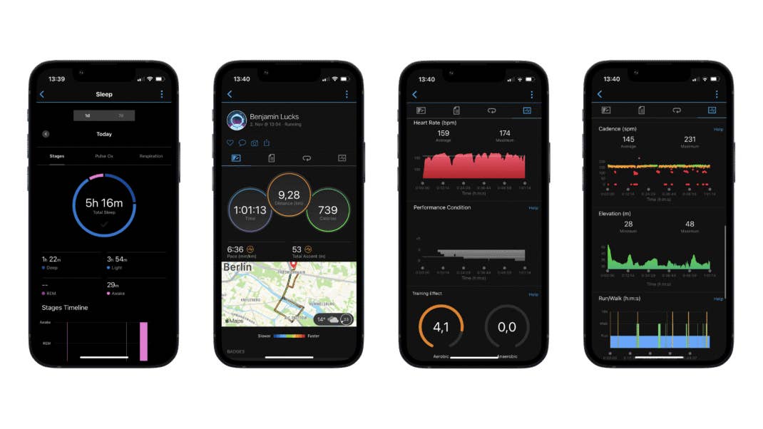 Garmin Forerunner 255 Music App Screenshot