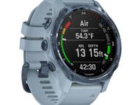 Garmin_Descent MK2S_seitlich vorn_blau