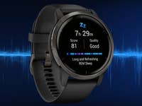 Garmin Venu 2 Smartwatch zeigt Schlafdaten