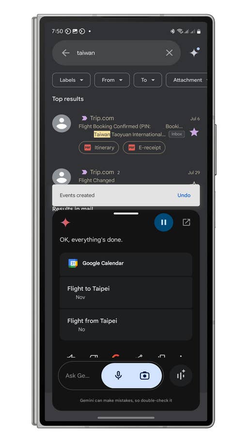 So verwendet Ihr Gemini in Anwendungen