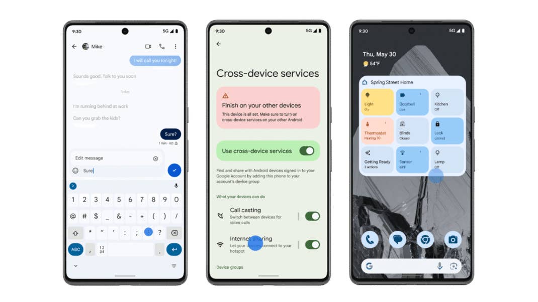 Screenshots von den neuen Android-Funktionen Screenshots von den neuen Android-Funktionen
