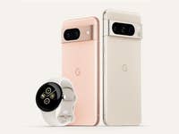 Google Pixel Watch 2, Google Pixel 8 und das Google Pixel 8 Pro.