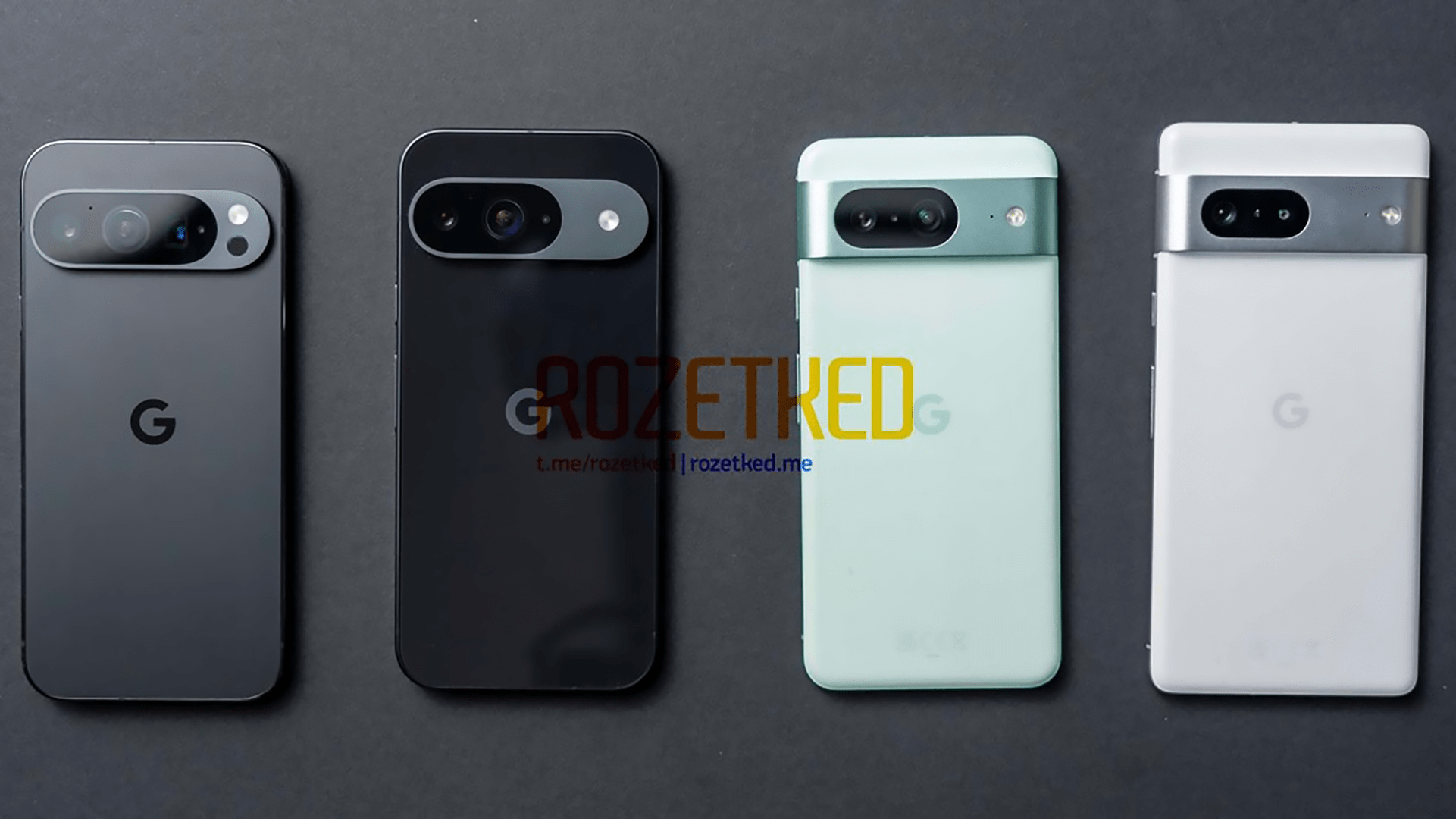 Google Pixel 9 und Pixel 9 Pro im Vergleich mit Pixel 8 und Pixel 7