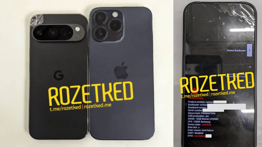 Google Pixel 9 Pro in freier Wildbahn fotografiert Google Pixel 9 Pro in freier Wildbahn fotografiert