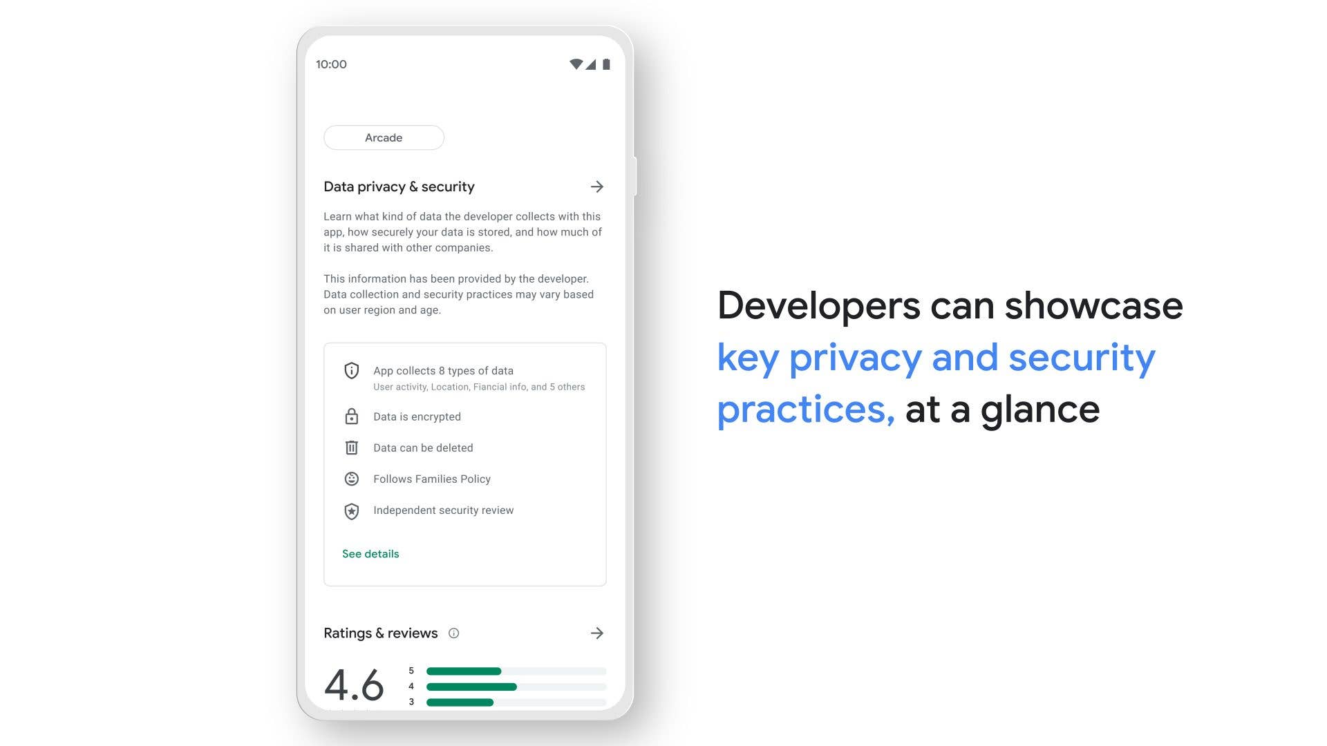 Google play store safety section 1