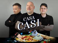 Die Casa-Casi-Podcaster Fabi, Casi und Palle