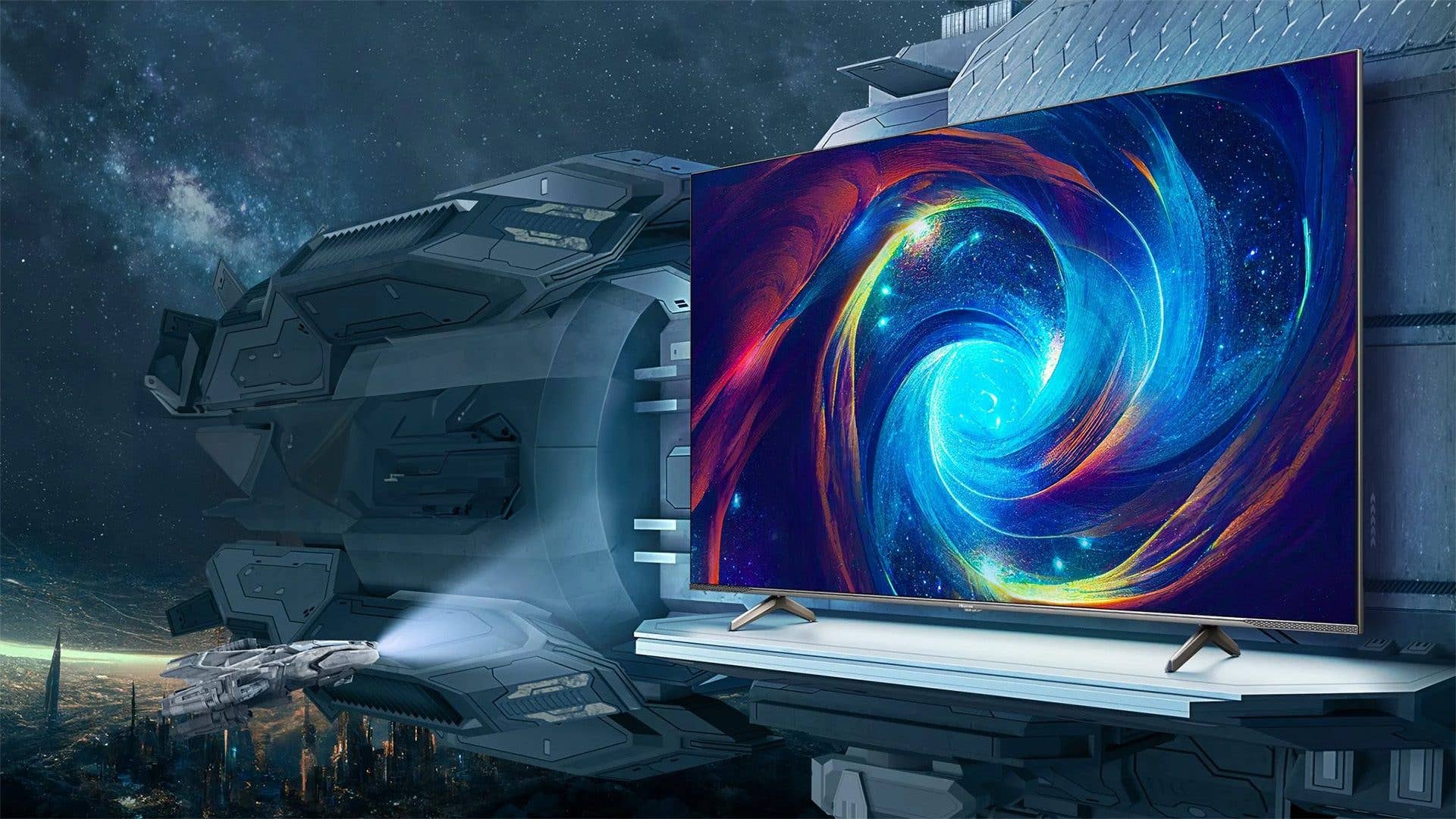 Hisense E7KQ Pro im Weltall