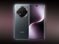 Honor Magic 7 Lite Smartphone, das sein elegantes Design und Display zeigt.